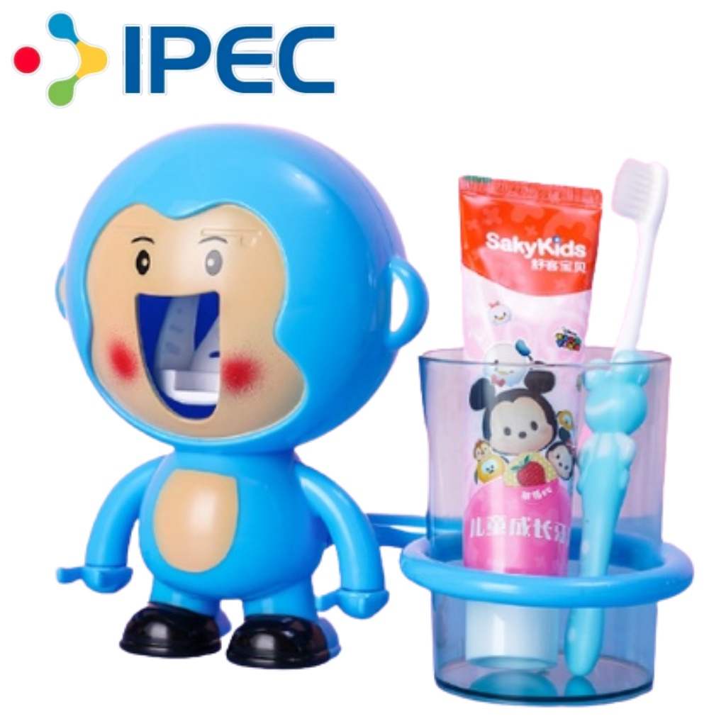 Tempat Sikat Gigi Karakter Monyet Dispenser Tooth Brush Holder / Dispenser Sikat Gigi Monkey 11015