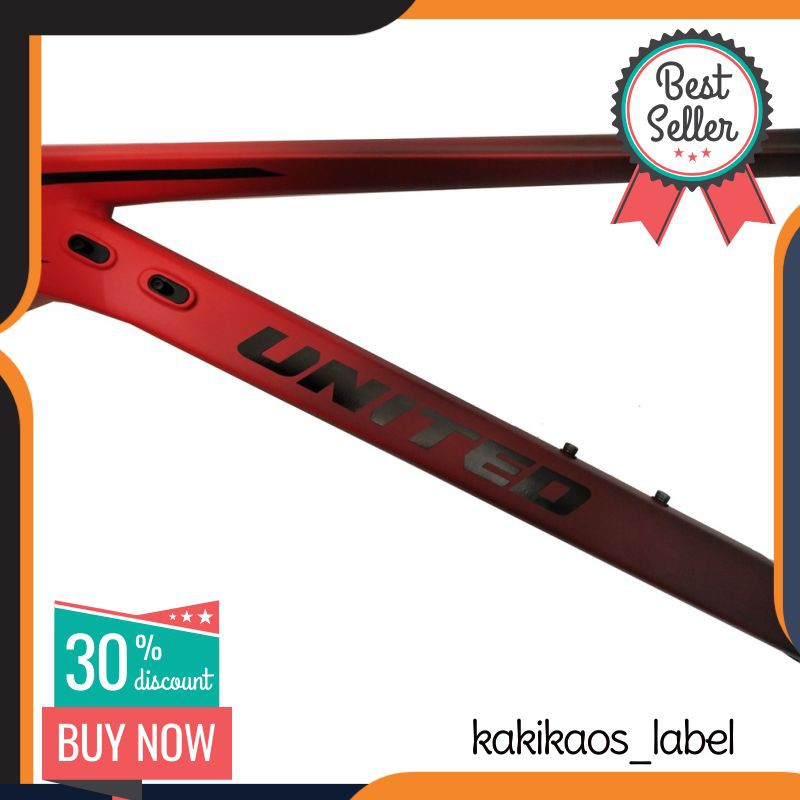 United SL7 Frame Set Alloy Triple Butted Sepeda 27.5 inch