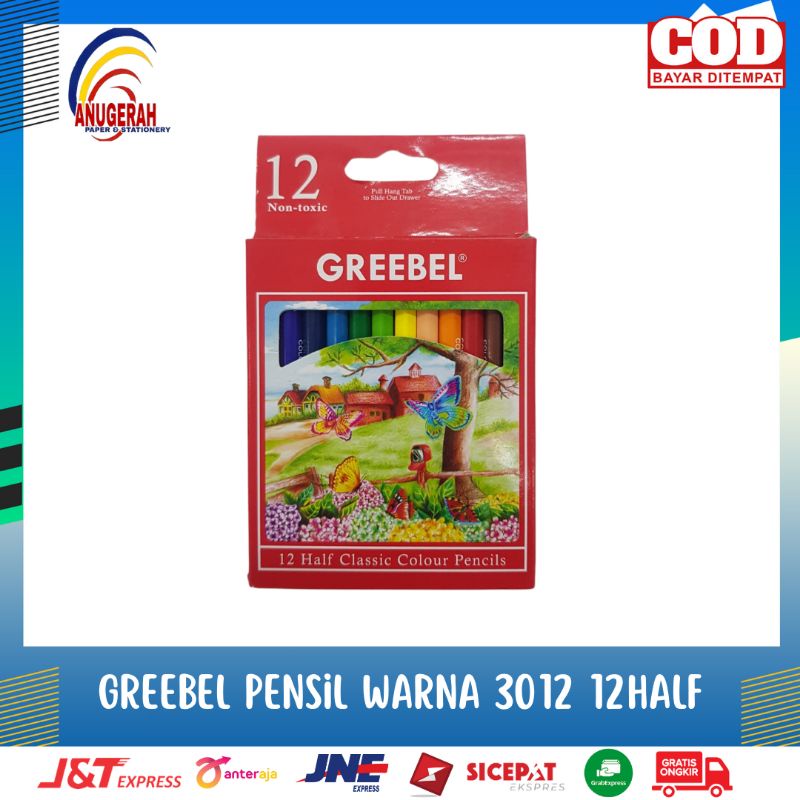 

GREEBEL PENSIL WARNA 3012 12WARNA (PCS)