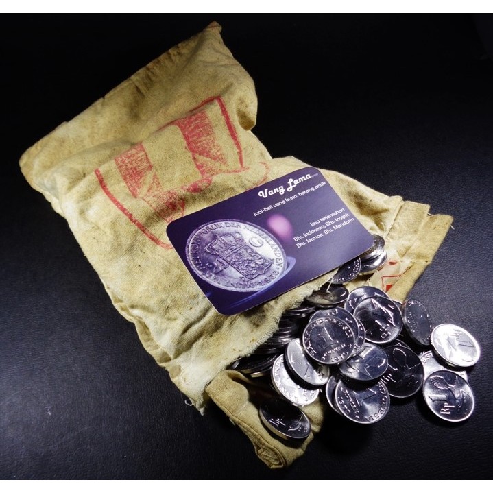 Koin 1 Rupiah 1970 PREMIUM LUSTER KINCLONG