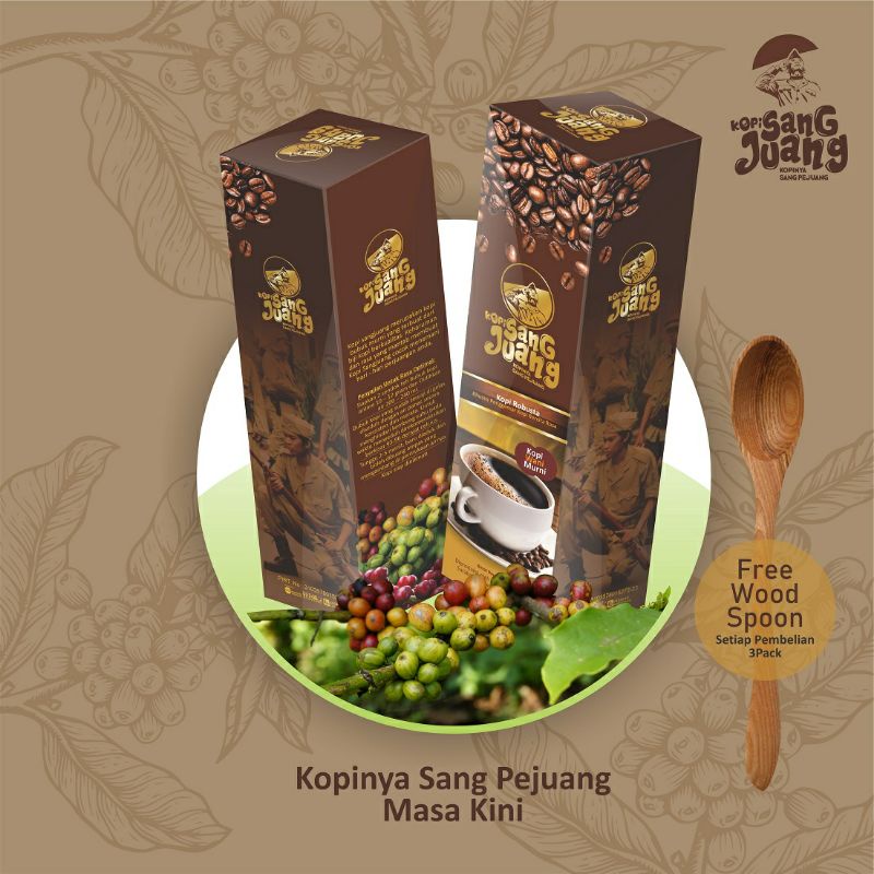 

KOPI BUBUK ROBUSTA MURNI SANGJUANG Kemasan 110g