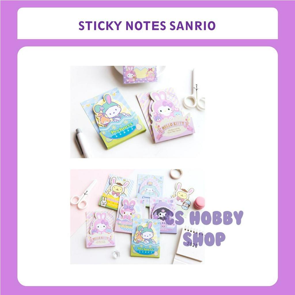 

Sticky Notes Sanrio bentuk Telur Cinnamoroll My Melody