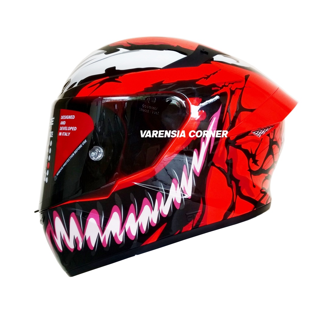 HELM KYT TT COURSE CARNAGE LIMITED EDITION KYT TTC CARNAGE ORIGINAL KYT