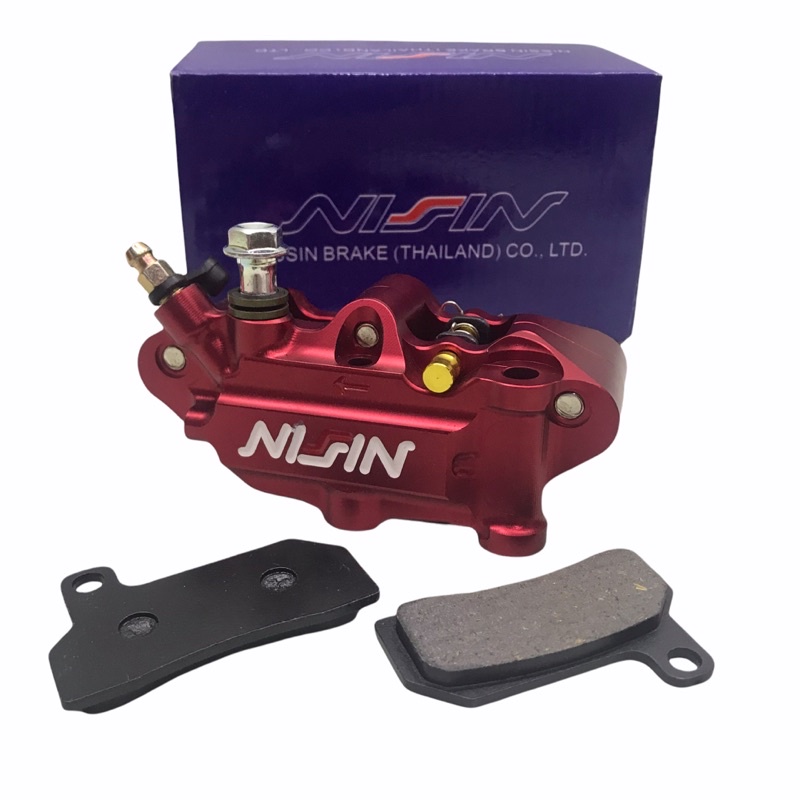 Kaliper Cakram Nisiin 4Piston Monoblok CNC Kiri Universal Left Caliper Monoblok FOURSIX_46