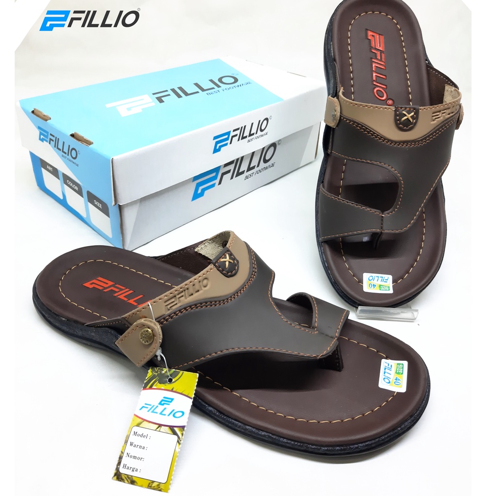 SANDAL PRIA KASUAL KULIT FILLIO N-36 TERBARU ORIGINAL