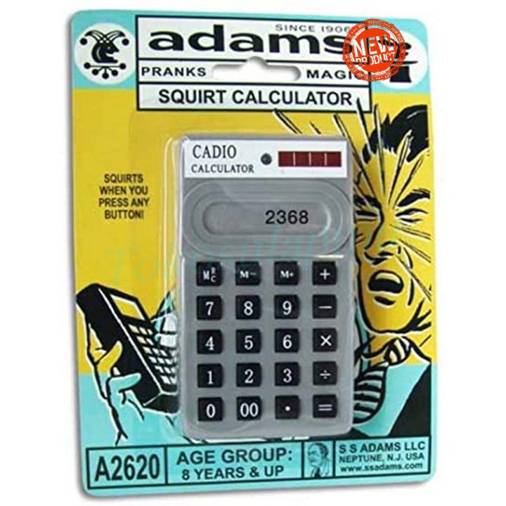 

Adams Pranks dan Magic - Squirting Calculator Jokes Prank Sulap