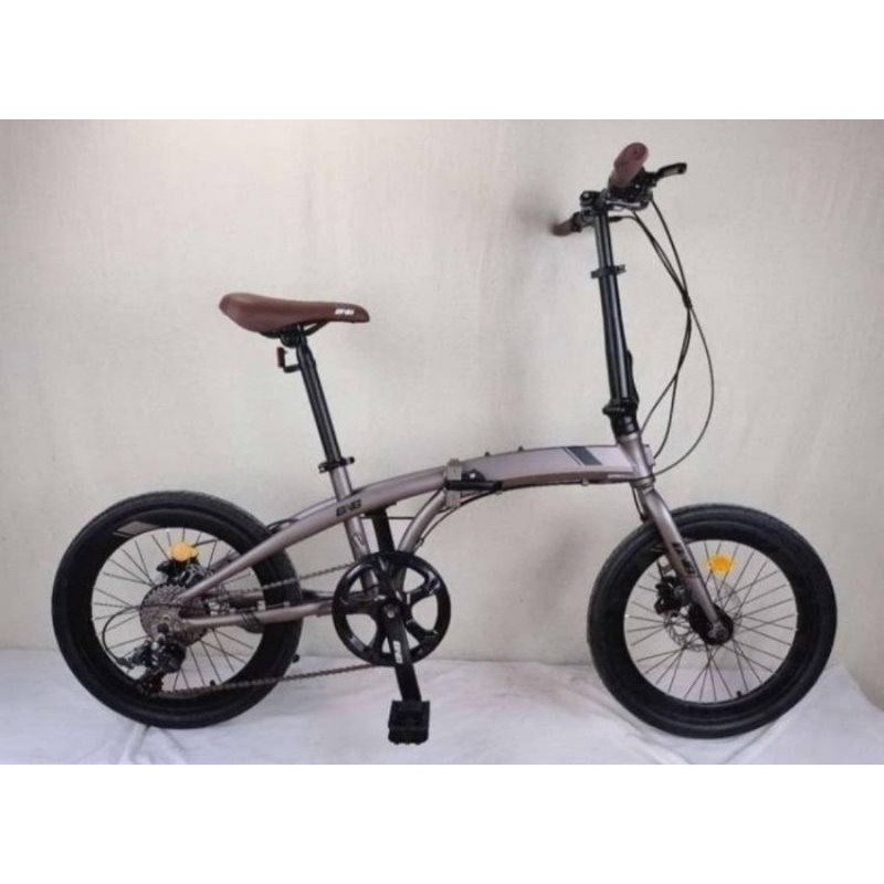 sepeda lipat BNB folding nich pro 9.2 SILVER