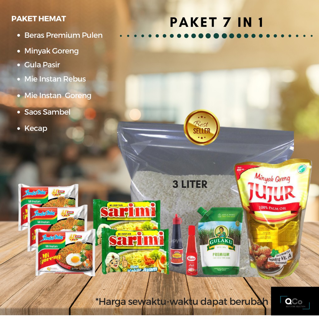 

Paket Hemat Sembako 7 in 1