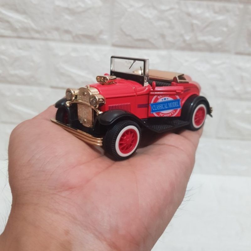 Diecast Mobil Ford Converrible Klasik - Diecast Mobil Ford Classic