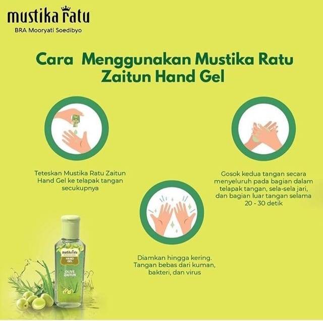 HAND SANITIZER SANITISER MUSTIKA RATU 50 ML | 60 ML