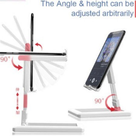 Foldable Mobile Phone Desktop Stand Bracket Holder Stand Hp - khusus buat HP kecil - Tidak untuk Tab HD28