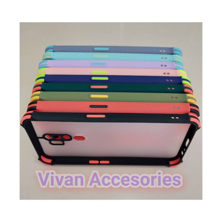 Case Oppo A9 2020 / OppoA9 2020 Matte Colour ShockProof AntiCrack