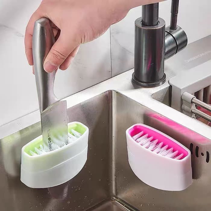 HOLDER SIKAT DAPUR MULTIFUNGSI knife sumpit pisau sendok brush 3 in 1