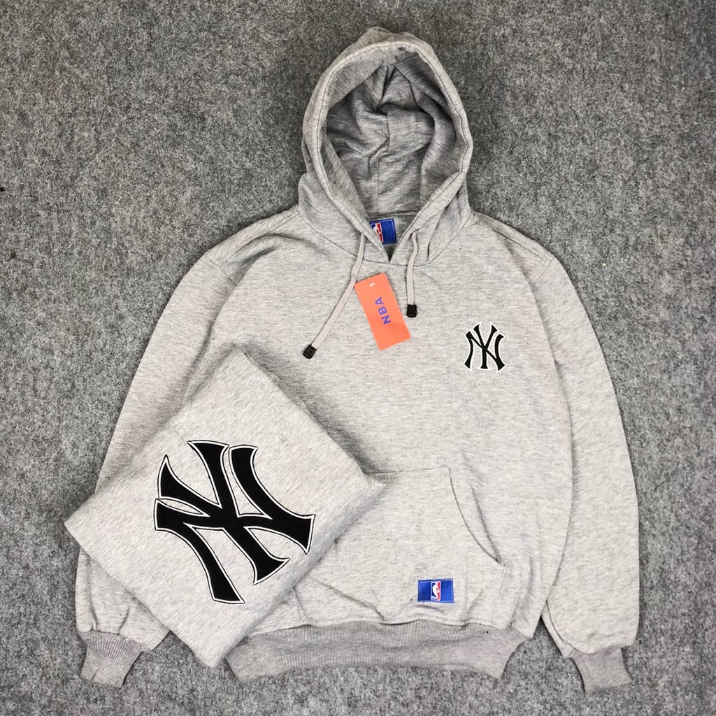 Hoodie NY Logo Yankes Top Quality Bordir Pria Wanita | Jaket Hooide NY Yankes