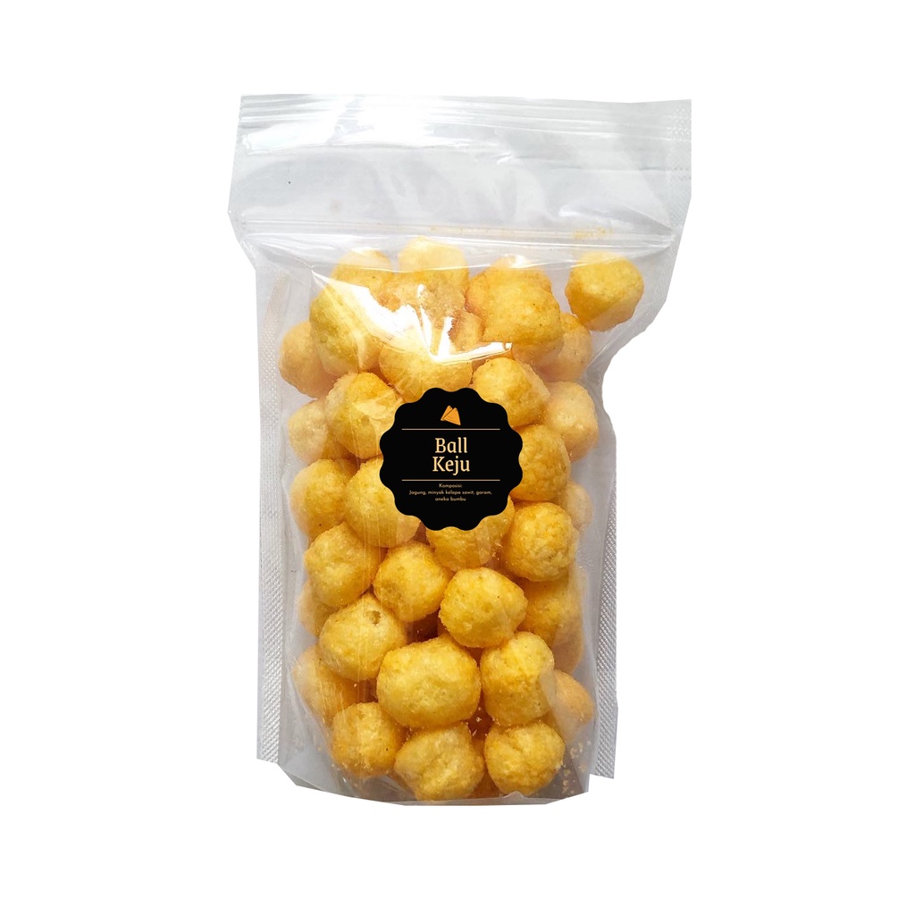 [DELISH SNACKS] Ball Cokelat / Keju / Balado (M) 60gr / Snack Cemilan Camilan Chiki Ciki Ball Enak Gurih