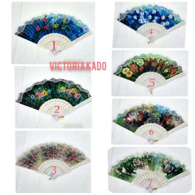 kipas tangan cina souvenir pernikahan