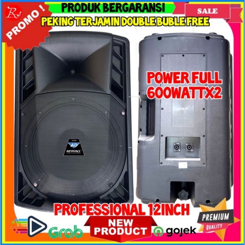 Speaker Premium Sound Addons Rcf Pro 12 Inch Pasif 600Wx2 - 2 Unit