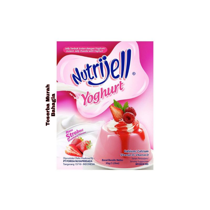 

Nutrijell Yoghurt Strawberry