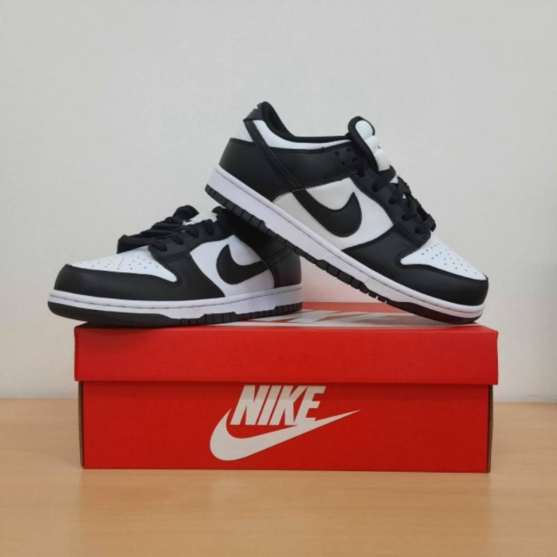 dunk low retro white red