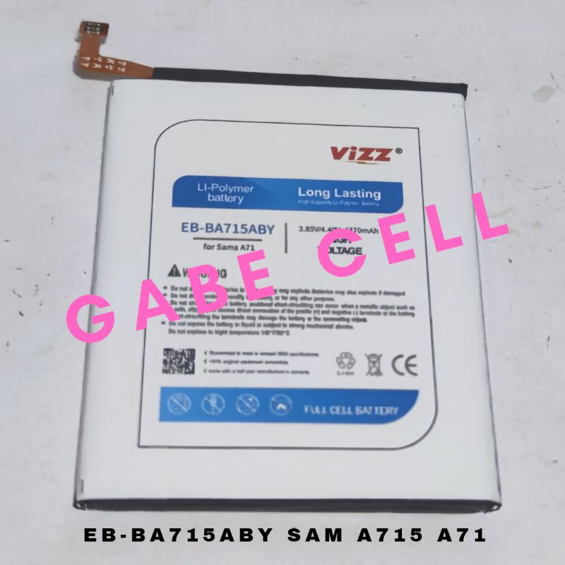 BATERAI BATRE VIZZ BA315ABY/BA505ABU/BA515ABY/BA715ABY SAMSUNG A31/A50/A51/A71