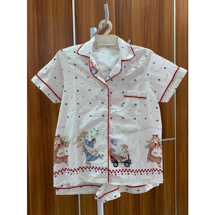 

baju tidur piyama sleepwear wanita / piyama katun jepang / sleepwear