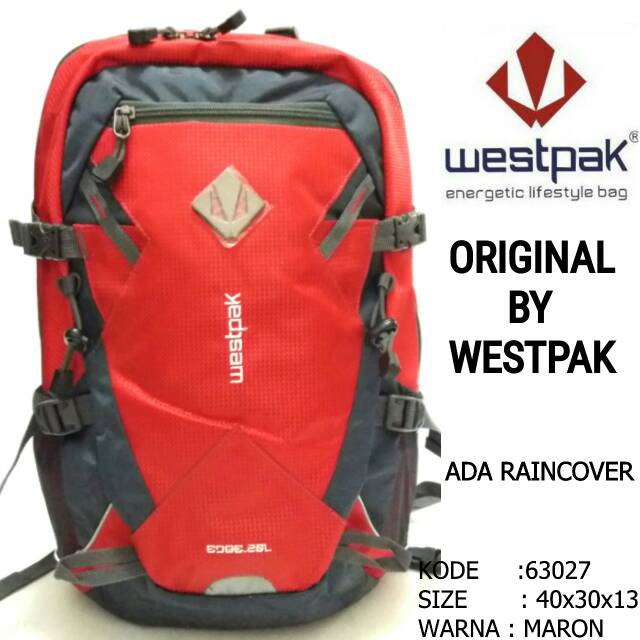 TAS SEKOLAH RANSEL BACKPACK WESTPAK 63027 MURAH TERBARU 20L