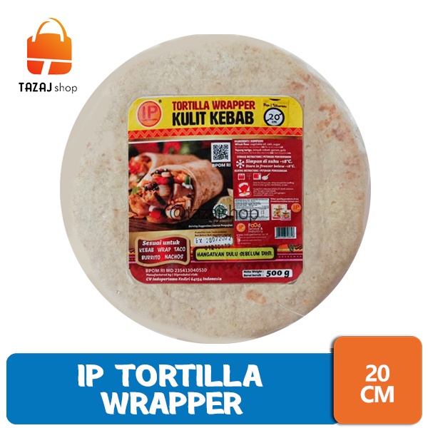 

Indopertama Tortilla Wrapper Kecil 20Cm