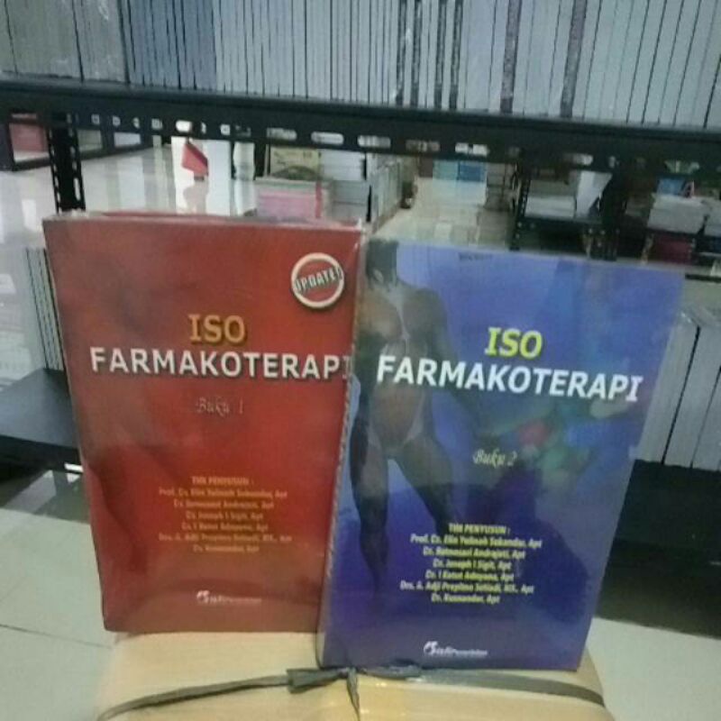 

PAKET ISO FARMAKOTERAPI buku 1 dan 2, Buku kedokteran