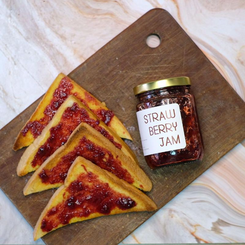 

Natural Homemade Strawberry Jam / Selai Stroberi