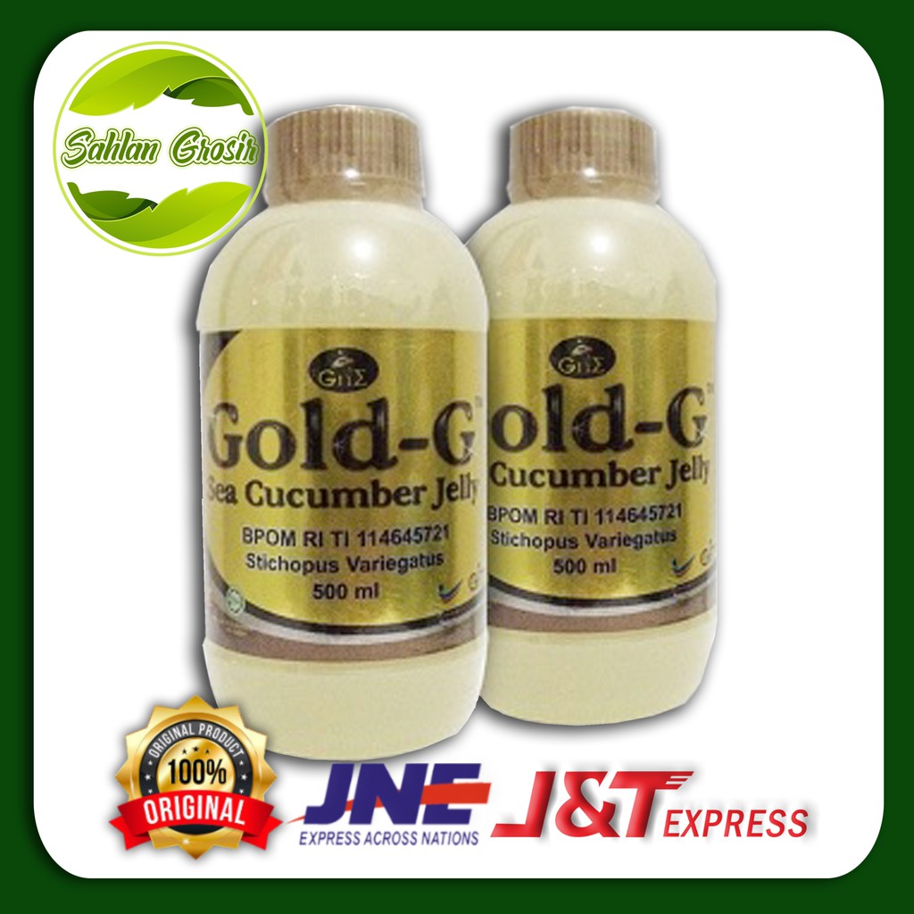 Jelly Gamat Gold G 500 Ml / Gold G / Gamat Emas
