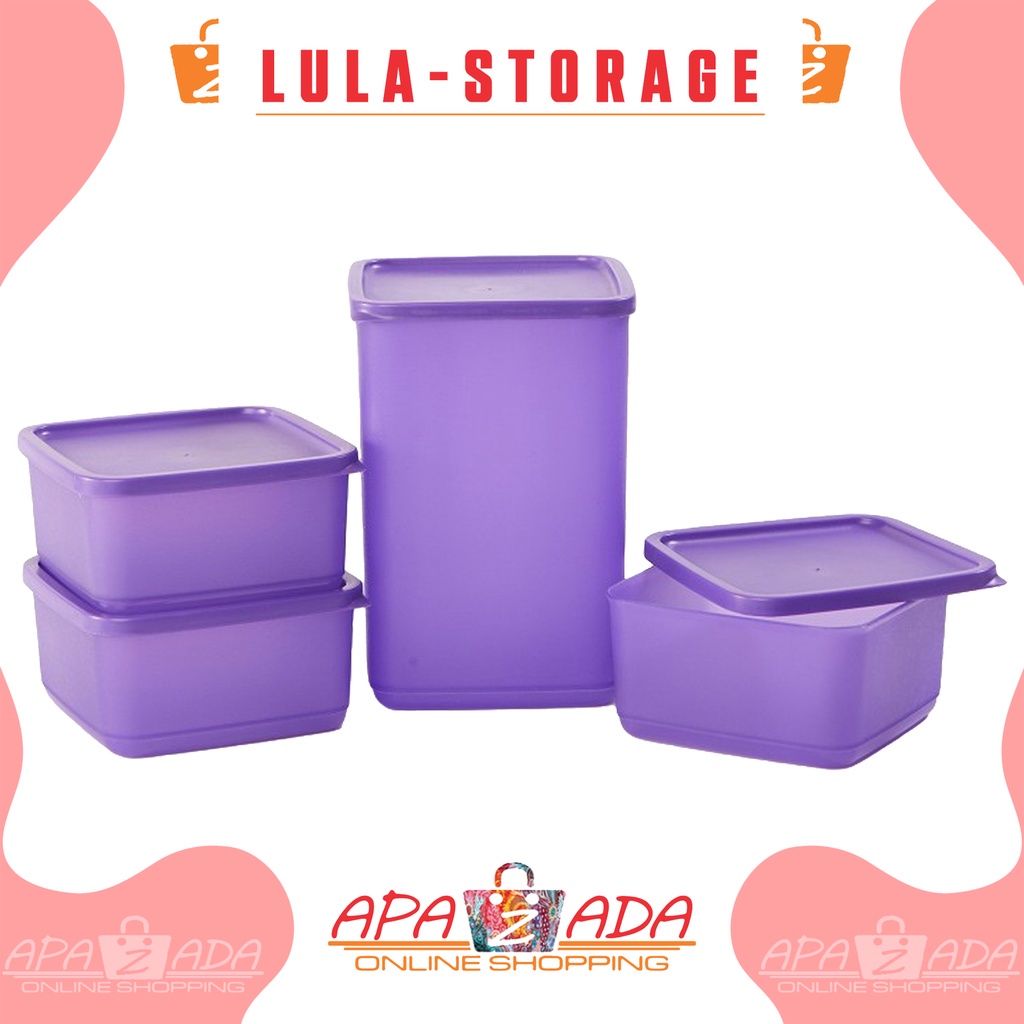 Bisa COD Sealware Model Kekinian Terlaris Original Kotak Bening Kotak Bulat Q5G0 Good Quality Harga 