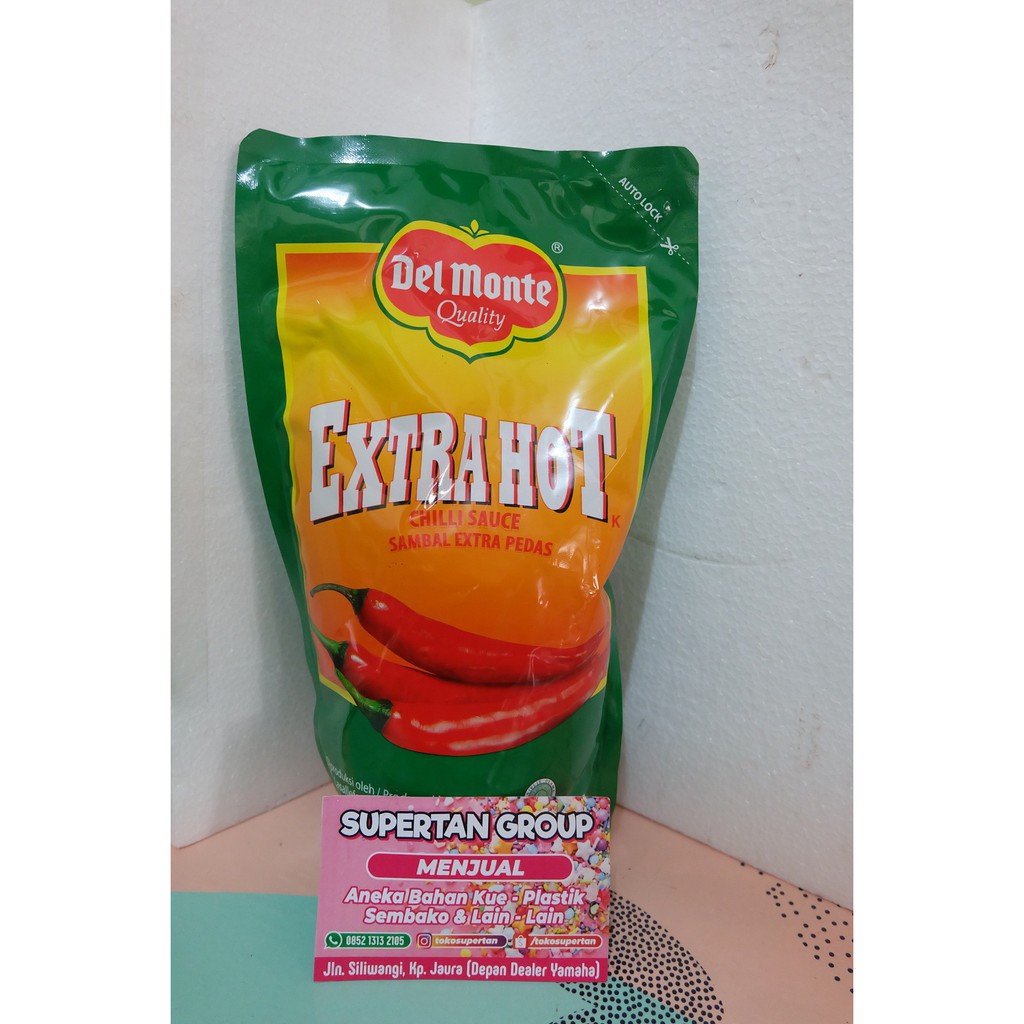 

SAOS DELMONTE POUCH EXTRA HOT 1 KG