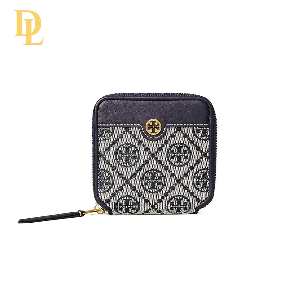 Tory Burch T Monogram Jacquard Bifold Wallet