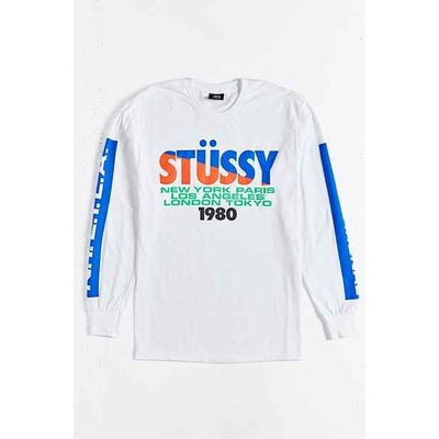 Longsleeve Stussy Vintage Stussy Kaos Lengan Panjang Stussy 80s Stussy Stussy 1980