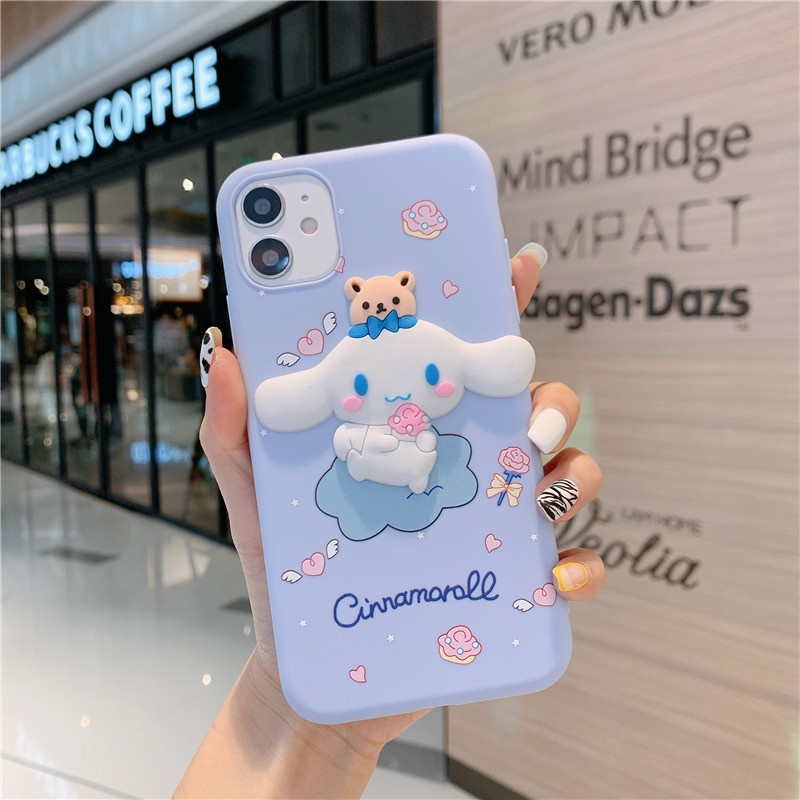 Soft Case Silikon Motif Kartun Anjing 3D Untuk Samsung Galaxy S8 S9 S10 S20 S21 S22 FE Plus Note 8 9 10 20 Ultra