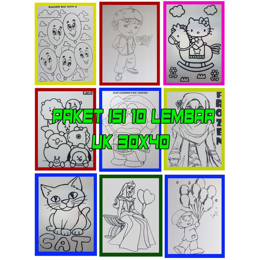 

Styrofoam list lakban uk 30 x 40 isi 10 pcs