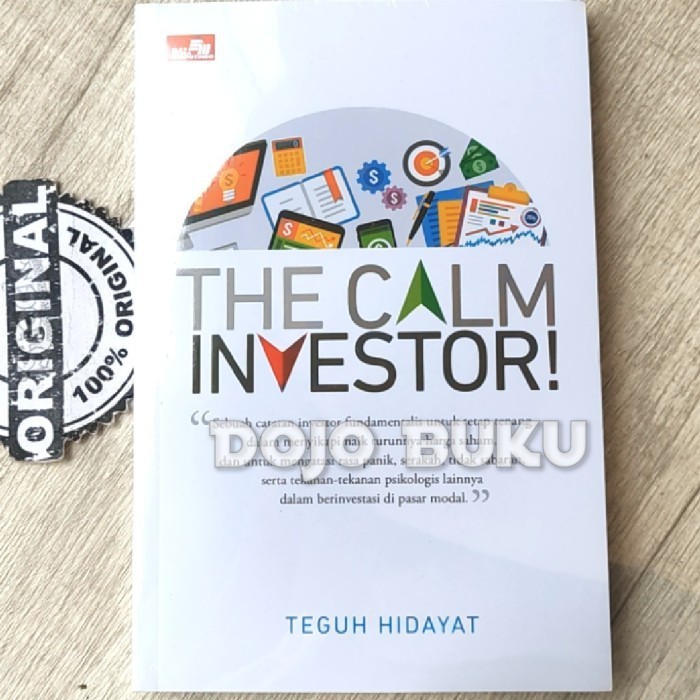 Buku The Calm Investor Teguh Hidayat Investasi Saham Pasar Modal