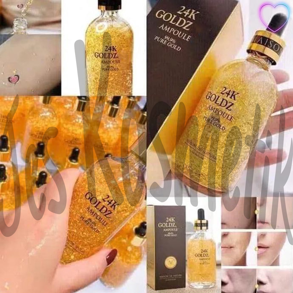 Serum Glowing Gold 24K Essense 99.9% Pure Gold Original