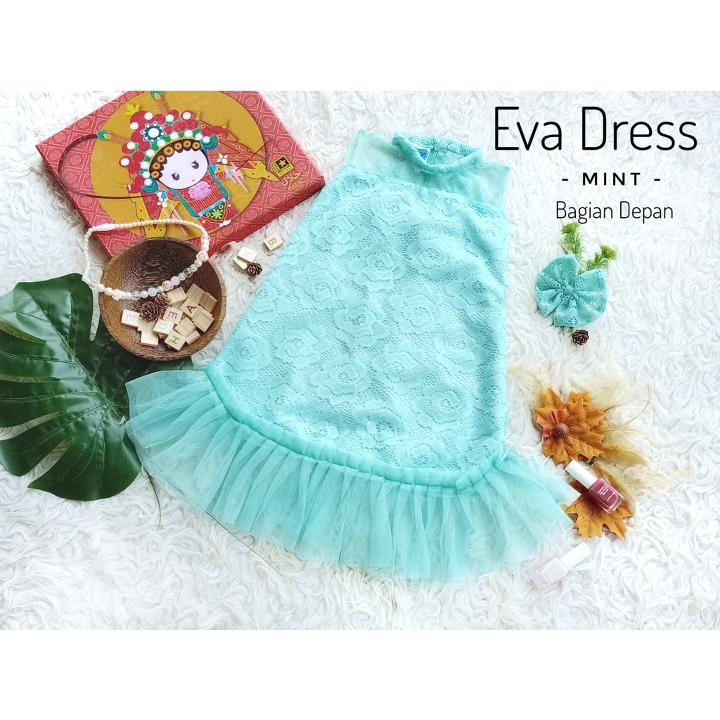 Dress Eva Anak Unik/Gaun Pesta Anak/Dress natal Anak