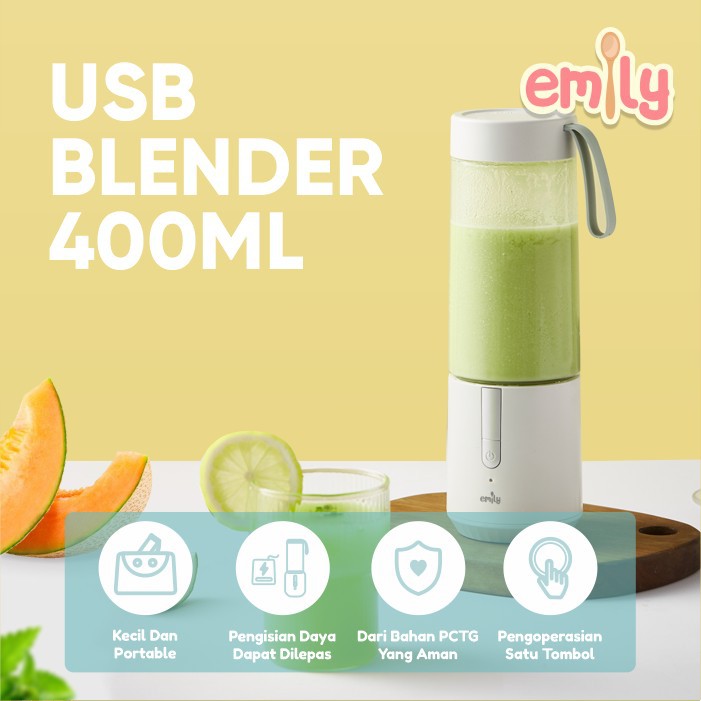 Makassar ! USB Portable Blender / USB Portable Juicer EMILY