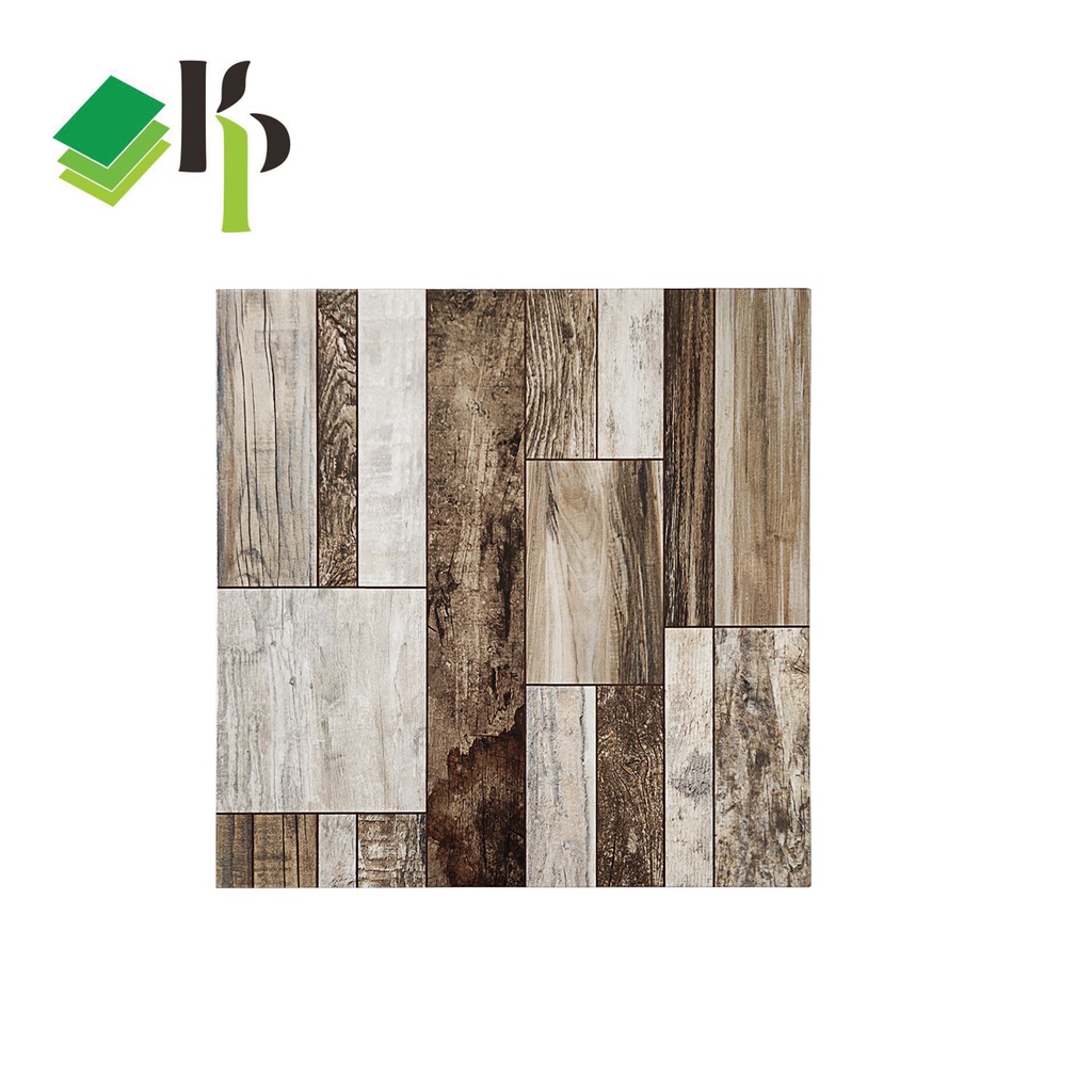 Keramik Lantai JTS Kampar Wood Brown 40x40