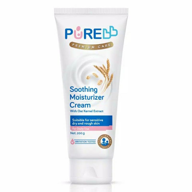 PureBB Soothing Moisturizer Cream 200gr || exp nov 2023