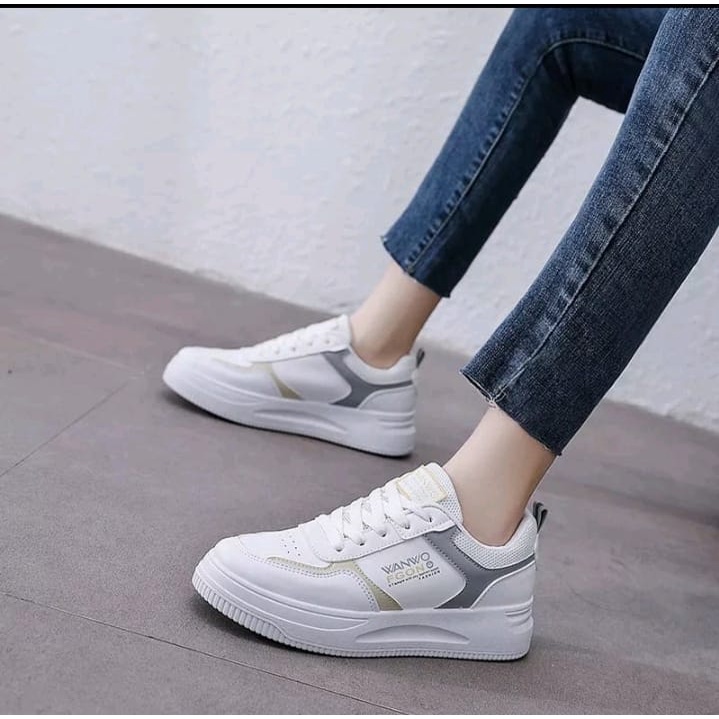 Sepatu Sneakers Wanita Terbaru WANWOO FGON