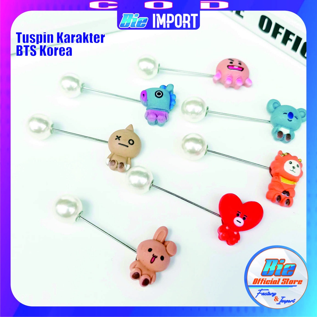 Bros Tuspin BTS Korean Style Impor Best Seller