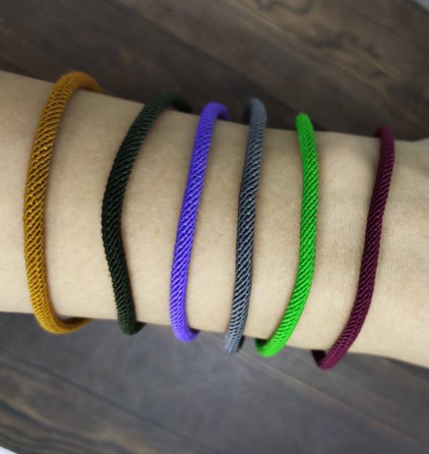 Fifi Fashion Gelang bracelet Anti Air Waterproof SILVER Untuk Charm Liontin Mainan Pandora