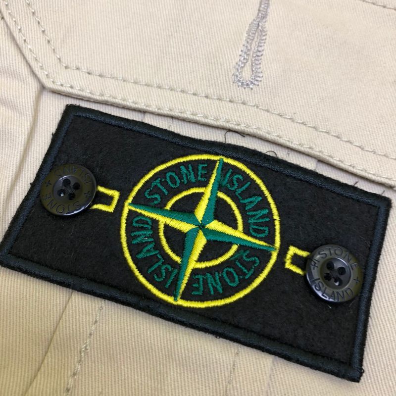 celana cargo pendek pria stone island premium