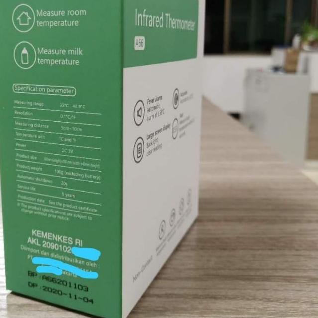 AKL Thermometer AICARE KEMENKES English