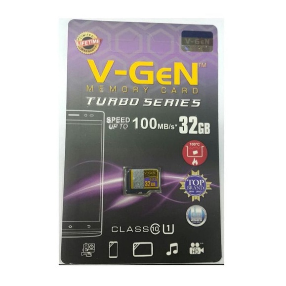 memory card V-Gen 32,64, 16GB v- gen original support cctv, hp , laptop