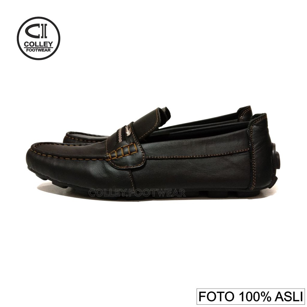 COD - SEPATU KULIT ASLI 100% / MOCASSIN PRIA / LOAFERS / CASUAL LEATHER SHOES CLY-ODL-021