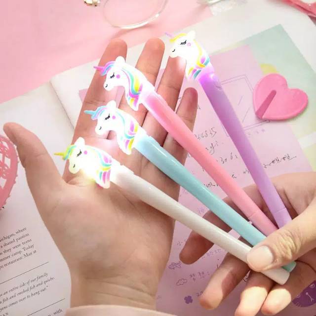 

BOLPEN UNICORN GEL PEN LAMPU